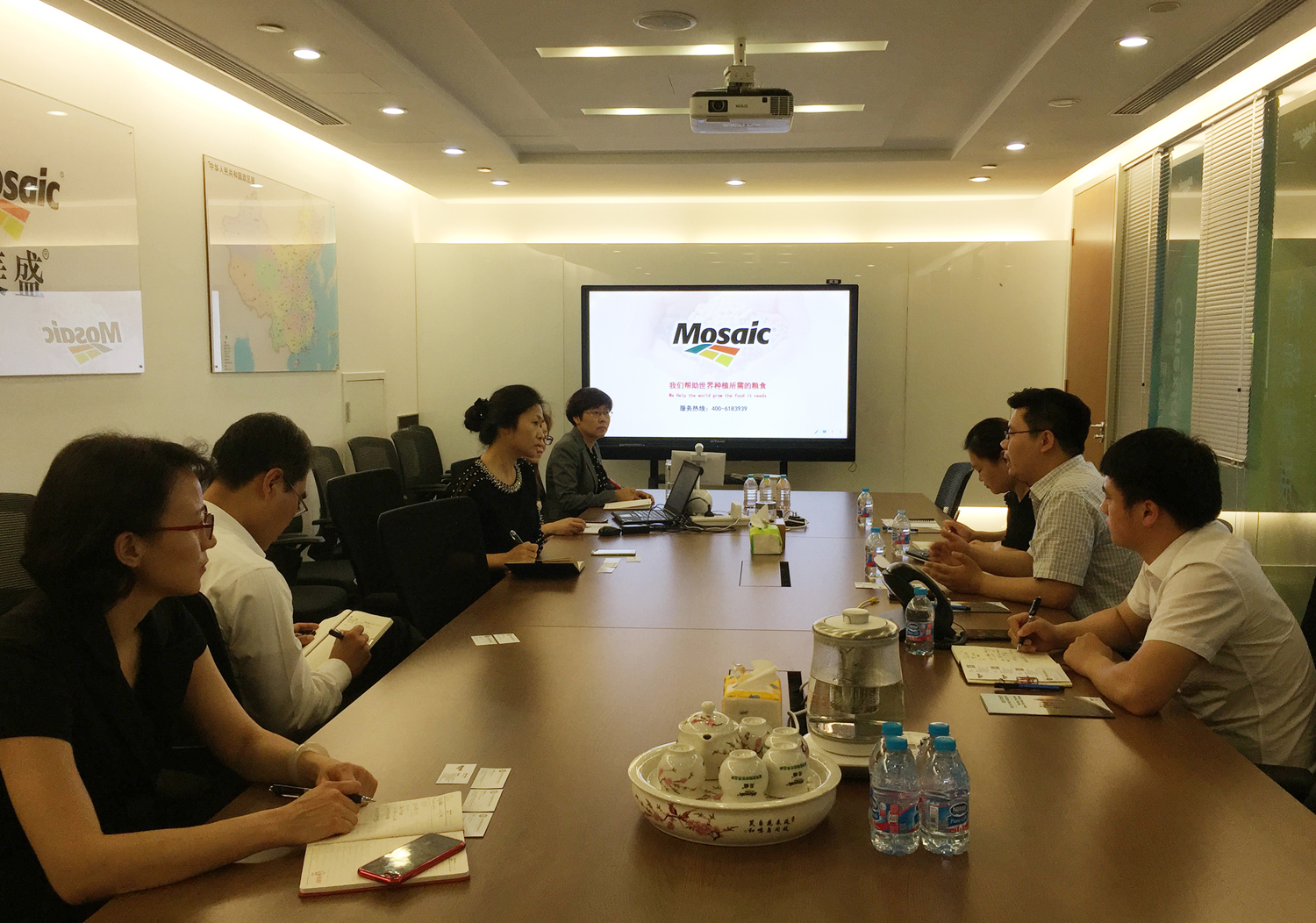 约会名企 | 联合会一行走访美盛农资(图1) 约会名企 | 联合会一行走访美盛农资(图1)